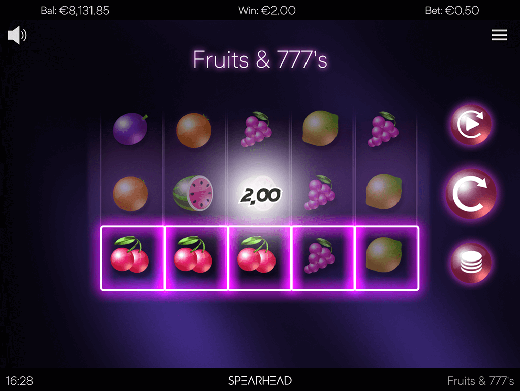 Fruits & 777’s Screenshot 3