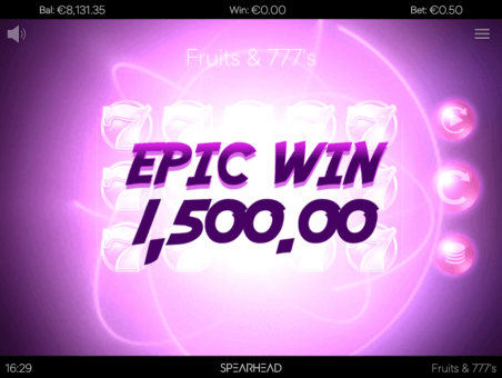 Fruits & 777's Screenshot 2