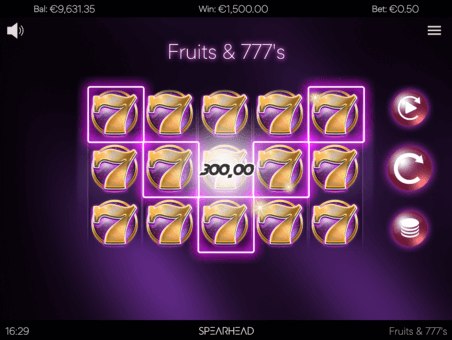 Fruits & 777's Screenshot 1