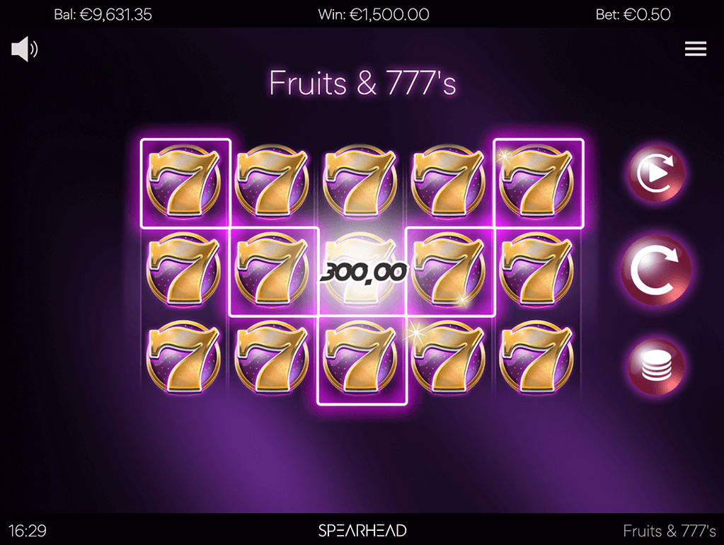 Fruits & 777’s Screenshot 1