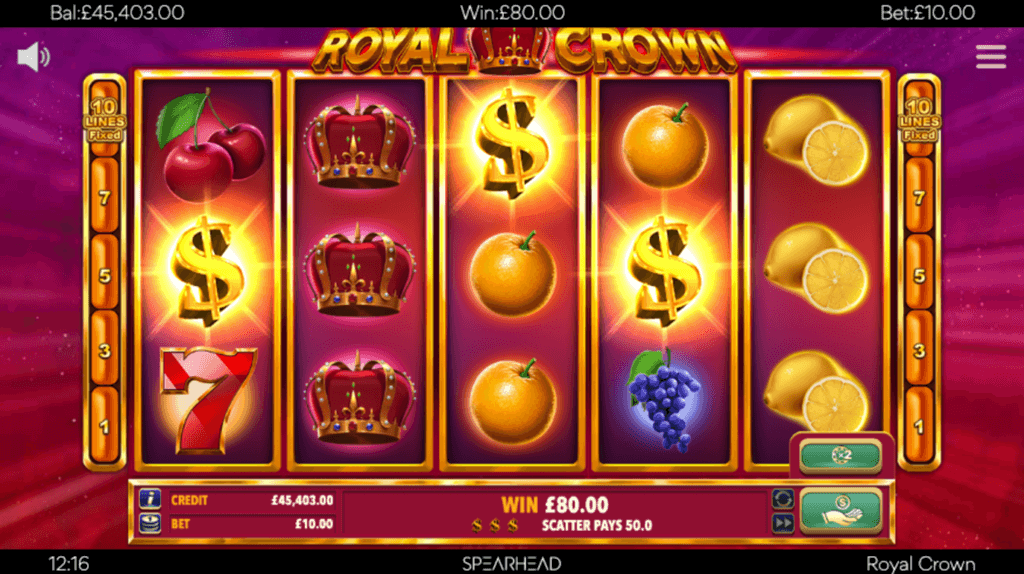 Royal Crown Screenshot 3