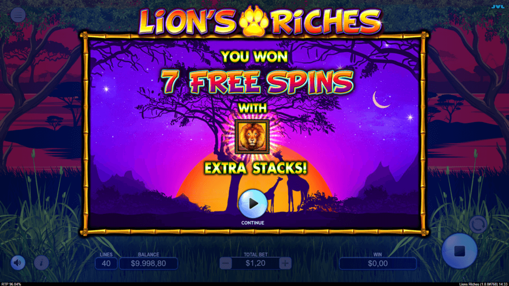 Lion’s Riches Screenshot 1