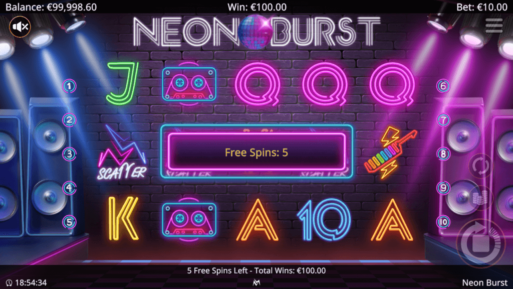 Neon Burst Screenshot 3