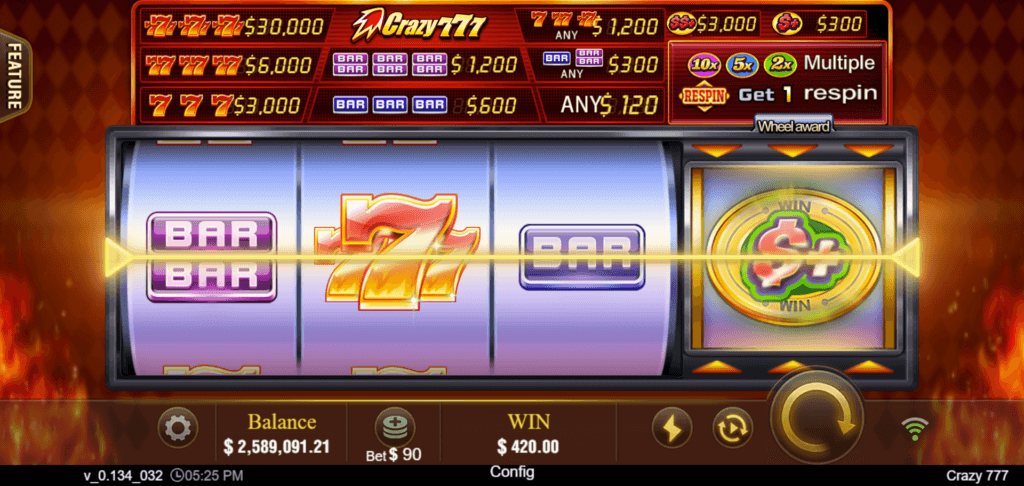 Crazy 777 Screenshot 2