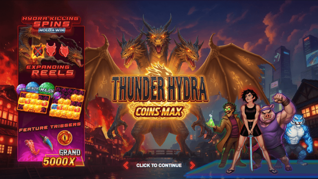 Thunder Hydra Coins Max Screenshot 2