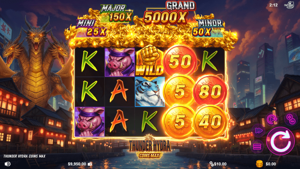 Thunder Hydra Coins Max Screenshot 3