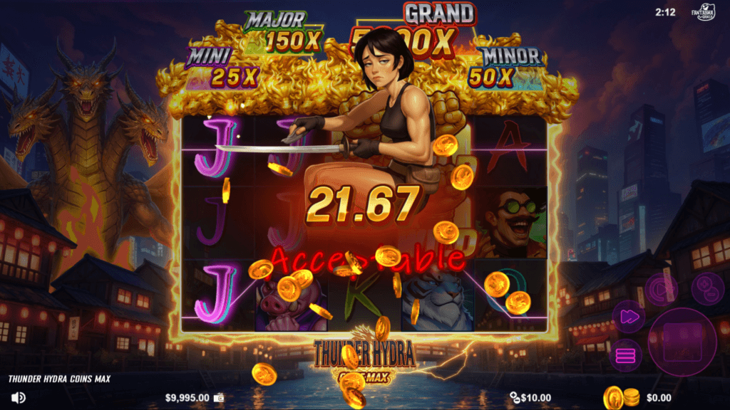 Thunder Hydra Coins Max Screenshot 6