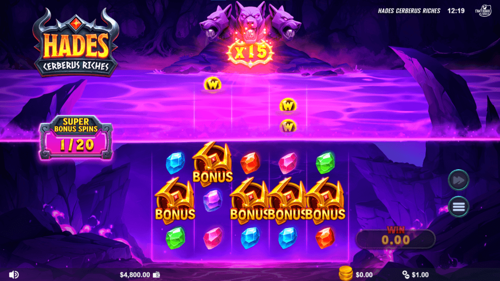 Hades Cerberus Riches Screenshot 1