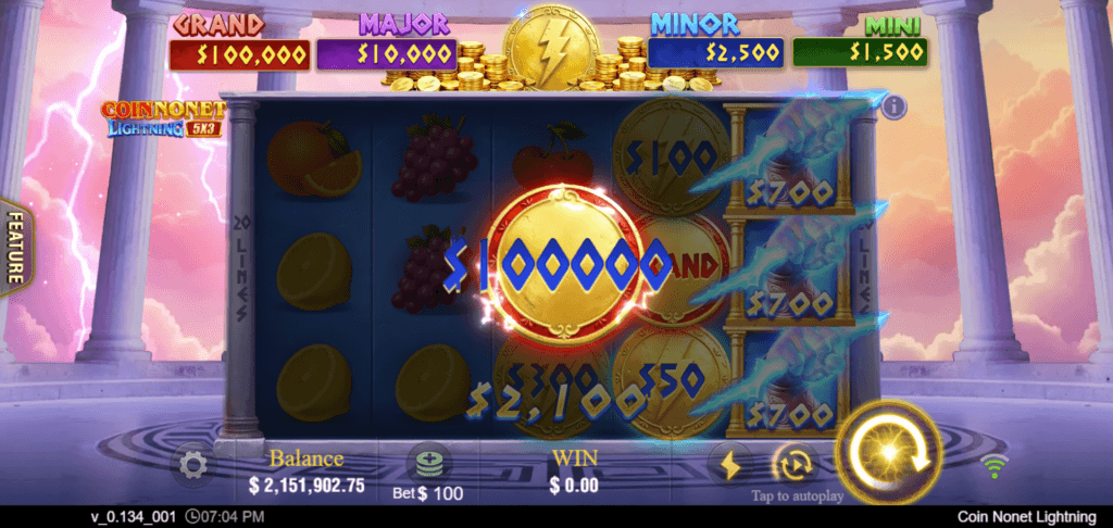 Coin Nonet Lightning Screenshot 5