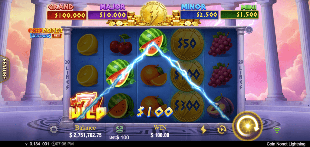 Coin Nonet Lightning Screenshot 4