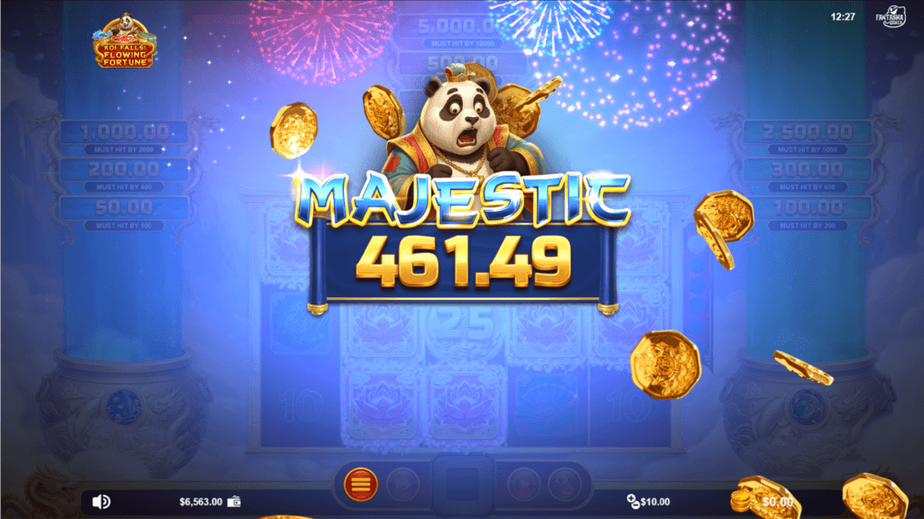 Koi Falls: Flowing Fortune Screenshot 1